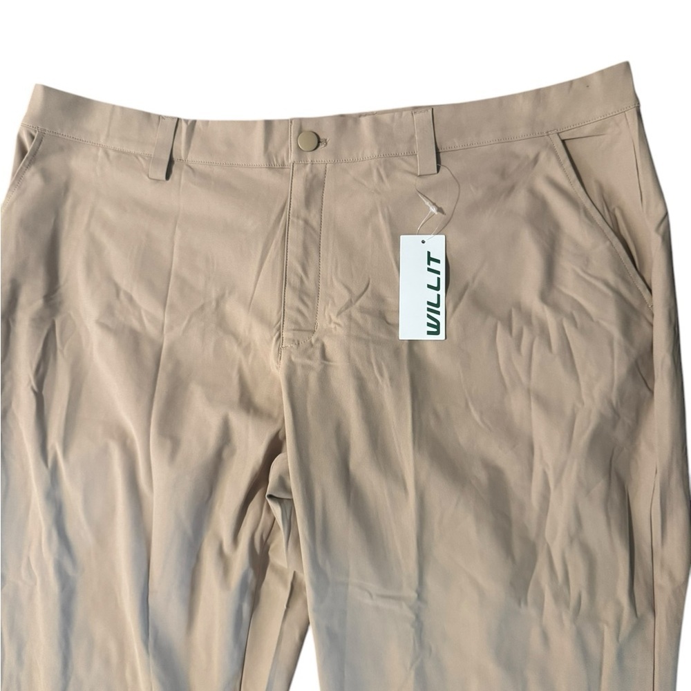 NEW Willit Mens Golf Stretch Quick Dry Career Pants Pockets 40 x 30 NWT Sporty - Picture 5 of 9